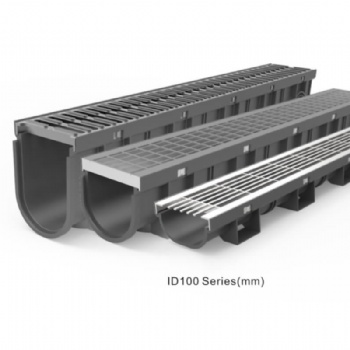 PP Trench Channel with Grating Covers