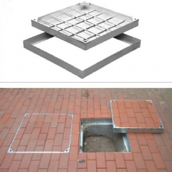 Round Stainless Steel Recessed Manhole Cover
