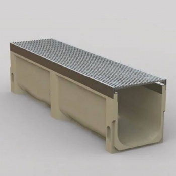 Middle Duty Drainage Channel With Steel Gratings