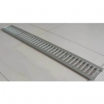 Galvanized stamped drainage channel cover