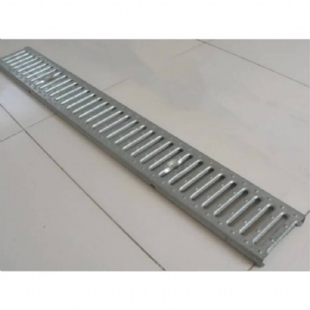 Galvanized stamped drainage channel cover
