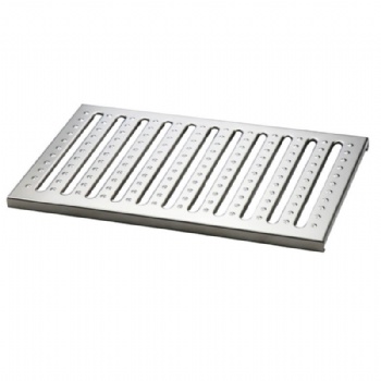 Stainless steel stamped drainage channel cover