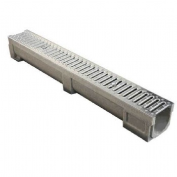 Resin Concrete Drainage Channel With A15 Stamped Trench Cover