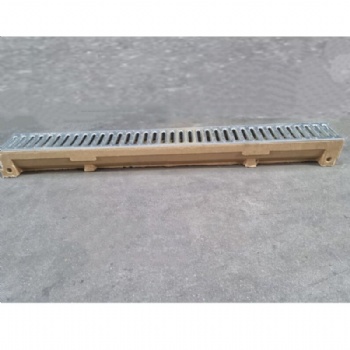 Resin Concrete Drainage Channel With A15 Stamped Trench Cover