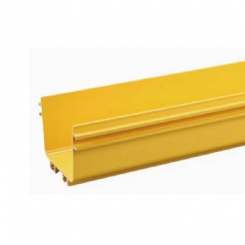 Standard Fiber Optic Cable Duct Raceway PVC/ABS For Data Room Wiring Management