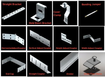 Cable Ladder fittings components Elbow Tee Cross Riser Reducer Bracket