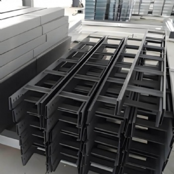 Powder Coated Ladder Cable Tray | Anti-Rust Color Spray Paint Custom Cable Ladder for Cleanroom & Commercial Projects
