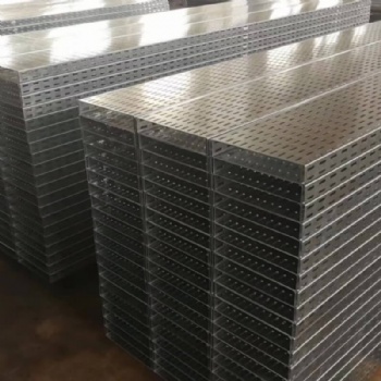 Aluminium Alloy Plate Perforated Cable Tray | Lightweight Alloy Cable Tray