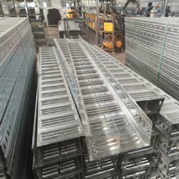 Powder Coated Pressed Trough Type Cable Tray