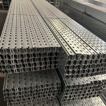 Pre-Galvanized Steel Slotted Strut Channel Sizes and Factory