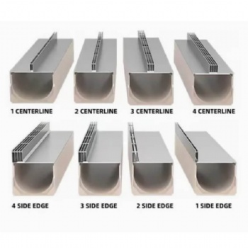 Brick Slotted(Slotted Tops)Drain Cover with Trench Channel Systems