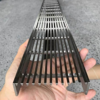 Wedge Heel Guard Stainless Steel Drainage Grating