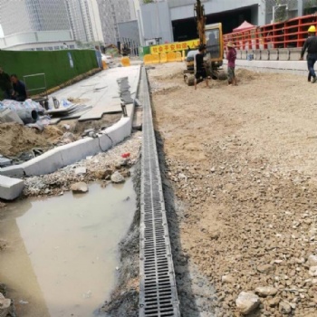 Heavy Duty Precast Polymer Concrete Linear Drainage Channel Manufacturer