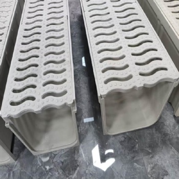 Lightweight FRP Linear Drain Trench | Fiberglass GRP Commercial Drainage Channel