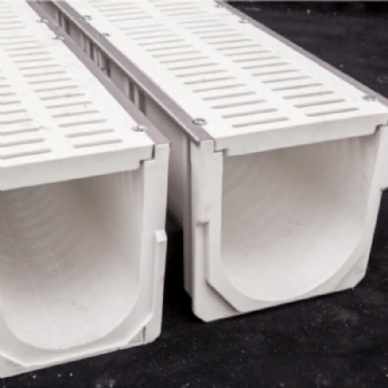 Lightweight FRP Linear Drain Trench | Fiberglass GRP Commercial Drainage Channel