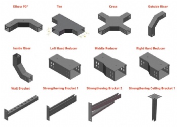 Universal Cable Tray Fittings for Complete Cable Management Solutions