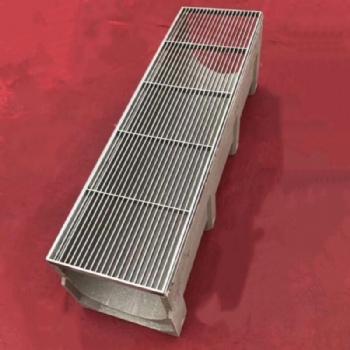 Middle Duty Drainage Channel With Wedge Steel Gratings