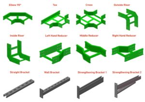 FRP Cable Ladder fittings