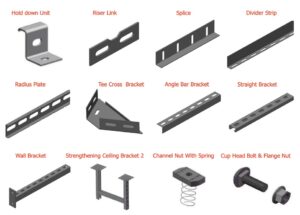 Perforated Ladder Tray Component